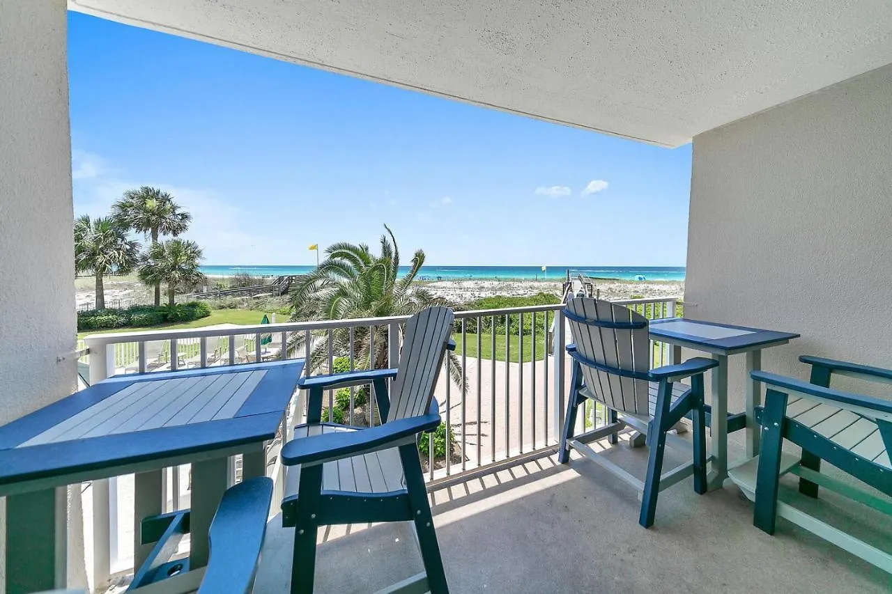 Destin On The Gulf 205 - Updated Gulf Front Property With Free Beach Service